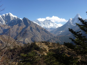 ホテル・エベレスト・ビューからの眺め ホテル・エベレスト・ビューからの眺め
