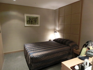 仁川のトランジットホテルの部屋